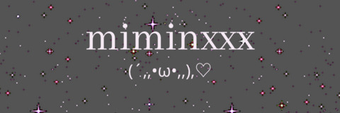 Header of miminxxx